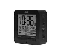 Alecto, Reloj Despertador Digital DCF con Termómetro, 4 Alarmas y Función Snooze