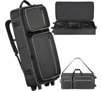 Aleemin Funda Para Controlador De DJ Con Ruedas Compatible DDJ FLX10 / DDJ-GRV6 1000 1000srt REV7 REV5 SC LIVE 4, Mochila Acolchada Suave Múltiples Bolsillos Y