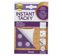 Aleenes, Ilovetocreate Instant Tacky - Pegamento de lunares (0,5 pulgadas), color blanco