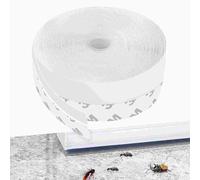 Aleevii Cinta de sellado autoadhesiva 25 mm × 5 m - Tira de sellado de silicona transparente - Junta de ventana, burlete de corrientes de aire, insonorizado, protección contra el polvo para puertas y