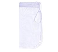 Alegi Bolsa de medios de filtro de acuario extra fina, reutilizable 180 micras, bolsas de malla con cordón pequeño para filtro de resinas muy finas.