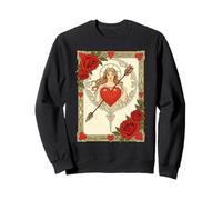 Alegoría del Amor Vintage Art Nouveau Romance Sudadera