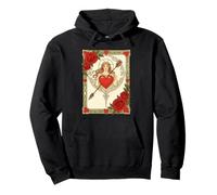 Alegoría del Amor Vintage Art Nouveau Romance Sudadera con Capucha