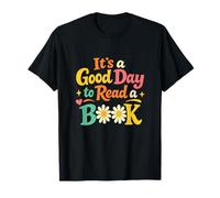 Alegre Buen Día para Leer Un Libro Acogedor Cálido Ratón de Biblioteca Camiseta