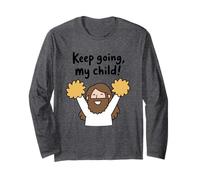 Alegre Jesús Aliento KeepGoing My Child Manga Larga