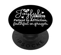 Alegres en la Esperanza, Pacientes en la Aflicción PopSockets PopGrip Adhesivo