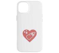 Alegría Parental Hilos Biberón Corazón Y Humor Carcasa para iPhone 14 Plus