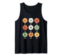 Alegría Paz Esperanza Amor Crecer Valiente Fuerte Amable Calma Camiseta sin Mangas