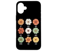 Alegría Paz Esperanza Amor Crecer Valiente Fuerte Amable Calma Carcasa para iPhone 16 Plus