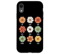Alegría Paz Esperanza Amor Crecer Valiente Fuerte Amable Calma Carcasa para iPhone XR