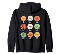 Alegría Paz Esperanza Amor Crecer Valiente Fuerte Amable Calma Sudadera con Capucha
