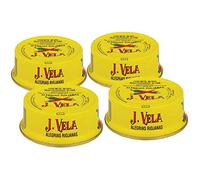 Alegrías Riojanas Pimientos Picantes Asados con Leña - Producto Artesano - Disfruta del Autentico sabor Picante de este Exquisito Pimiento (Lote 4 Latas)