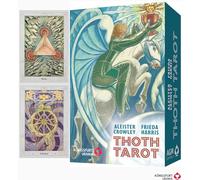 Aleister Crowley Thoth Tarot (Pocket Ausgabe, Deutsch, DE): 78 Karten mit Anleitung