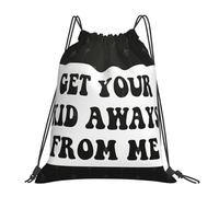 Aleja A Tu Hijo De Mí Mujer Hombre Bolsa De Gimnasio Ajustable Bolsa De Deporte Impermeable Mochilas Deportiva Para Baloncesto Voleibol Natación