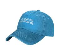 Aleja A Tu Hijo De Mí Mujer Hombre Gorras Vaquera Casual Gorra Trucker Elegante Cap para Golf Tenis Aire Libre