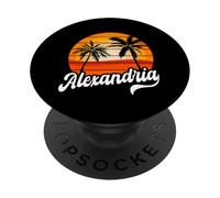 Alejandría Sunset Design Egipto Vacaciones Egipcias PopSockets PopGrip Adhesivo
