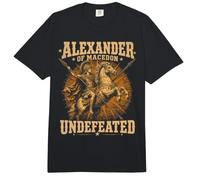 Alejandro De Macedonia Guerrero Invicto Historia Comfort Colors Adult Heavyweight T-Shirt