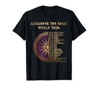 Alejandro Magno Gira Mundial Historia Griega Camiseta