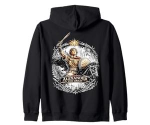 Alejandro Magno Sudadera con Capucha