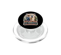 Aléjate del termostato Funny Dad Sistema de Seguridad PopSockets PopGrip para MagSafe
