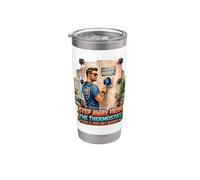 Aléjate del termostato Funny Dad Sistema de seguridad Vaso térmico de acero inoxidable de doble pared