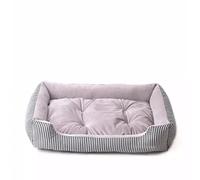 ALEjon Acogedor Nido de Forro Polar para Perros y Gatos - Impermeable, Cálido y Suave - Caseta Ideal para el Invierno - Cama para Perros de Gran Tamaño - Dimensiones: 70X51X13CM