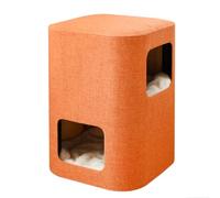 ALEjon Árbol para Gatos Árbol para Gatos multifunción, Silla y Nido para Gatos 2 en 1, Torre de Actividades para Gatos en el Lateral con Tabla de Agarre de sisal y tapetes Lavables para Interiores