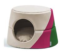 ALEjon Cama calmante para Perros Cama cálida para Perros y Gatos Nido Suave Cama para Dormir para Gatos de Doble Uso Nido cálido para Mascotas en Invierno Camas acogedoras Perrera para Gatos pequeños
