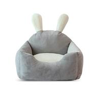 ALEjon Cama calmante para Perros Linda Cama para Mascotas en Forma de Conejo Casa para Gatos Cama para Perros Nido para Perrera Cálida Cama para Cachorros y Gatitos Cojín Cómodo Casa para Gatos Nido