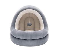 ALEjon Cama calmante para Perros Nido Suave para Mascotas Cama para Mascotas Perrera Perro Lindo Gato Invierno Cálido Saco de Dormir Cachorro Gato Mongol Yurta Mascotas Gato Cama para Perros Colchón
