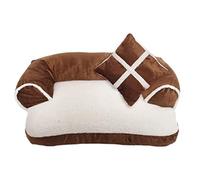 ALEjon Cama para Perros Calmante Cama para Mascotas cómoda y de Lujo Sofá Cama para Perros cálida Casa para Cachorros Perrera Acogedor Nido para Gatos Estera para Dormir Cojín Colchoneta para