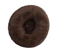 ALEjon Cama para Perros Calmante Cama para Mascotas súper Suave de Felpa Larga Perrera Perro Gato Redondo Invierno Cálido Nido para Mascotas Cojín para Cachorros Estera Suministros portátiles para
