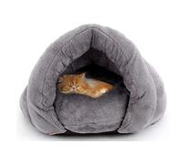 ALEjon Cama para Perros calmante Otoño Invierno Cachorro Cama para Mascotas Gato Perro Nido Suave y cálido Cama para Perrera Casa Cueva Saco de Dormir Estera Almohadilla Tienda Mascotas Camas