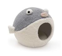 ALEjon Cama para Perros Calmante Puffer Creativo Nido para Mascotas De PVC Cama Universal para Mascotas Four Seasons Perrera Semicerrada Suministros De Cama para Perros Y Gatos Cálidos De Invierno