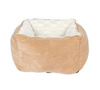 ALEjon Cama para Perros Calmante Ropa De Cama para Gatos Cama para Mascotas Perro Gato Cuadrado Cálido Cuddler Perrera Sofá para Cachorros Suave Nido para Mascotas Colchón para Mascotas (Color:
