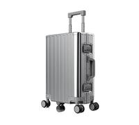 ALEjon Estuche de Viaje rígido de Aluminio de Moda con Barra de tracción: tamaño de Cabina de Transporte (20/24/28 Pulgadas) para Negocios y Ocio