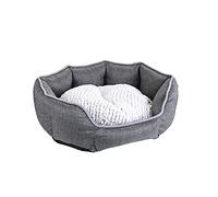 ALEjon Perros y Gatos Almohadilla para Mascotas Cama para Perros Sofá y Cama súper Suave para tapete para Perros Cojín Gato Casa cálida Sofá Almohada de algodón Suministros para Mascotas Cama para