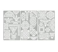 Aleks Melnyk #37 Plantillas de pirografía, patrones de metal celta, plantilla Wicca, plantillas de nudo celta, plantillas vikingas, plantillas de combustión de madera, plantillas de tallado de madera