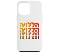 Aleluya Hebreo Alabanza a Dios Fe Adoración espiritual Israel Carcasa para iPhone 13 Pro Max