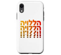 Aleluya Hebreo Alabanza a Dios Fe Adoración espiritual Israel Carcasa para iPhone XR