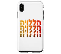 Aleluya Hebreo Alabanza a Dios Fe Adoración espiritual Israel Carcasa para iPhone XS Max