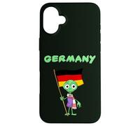 Alemán Alien/Alemania Fans Carcasa para iPhone 16 Plus