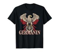 Alemana con águila Identidad Animal Escudo Nacional Camiseta