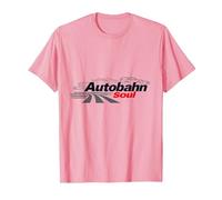 Alemanes para Hombres Autobahn Soul Car Enthusiast Gift Camiseta, Hombre, Rosado, S