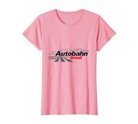 Alemanes para Hombres Autobahn Soul Car Enthusiast Gift Camiseta, Mujer, Rosado, S
