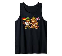 Alemania Bandera Británica Reino Unido Gran Bretaña Herencia Camiseta sin Mangas