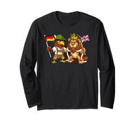 Alemania Bandera Británica Reino Unido Gran Bretaña Herencia Manga Larga