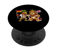 Alemania Bandera Británica Reino Unido Gran Bretaña Herencia PopSockets PopGrip Adhesivo