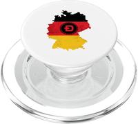 Alemania Dogecoin Logo Bandera Alemana Criptomoneda Meme Doge PopSockets PopGrip para MagSafe
