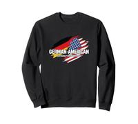 Alemania Estados Unidos Bandera Pride Heritage Fans Sudadera